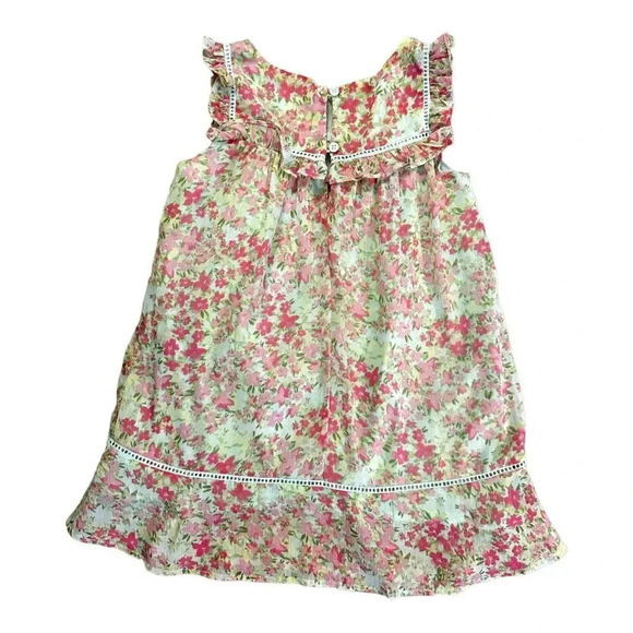 baby GAP | Floral Sleeveless Dress (3T) - Picture 4 of 7